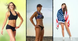 Why do female track athletes wear bikinis