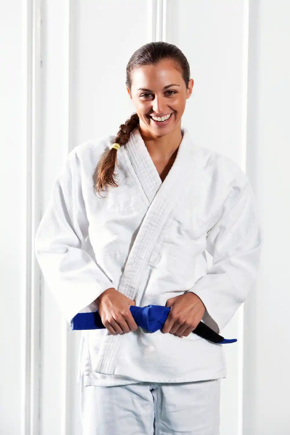 Jiu-Jitsu blue belt girl