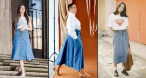 Why do religious ladies wear long denim skirts