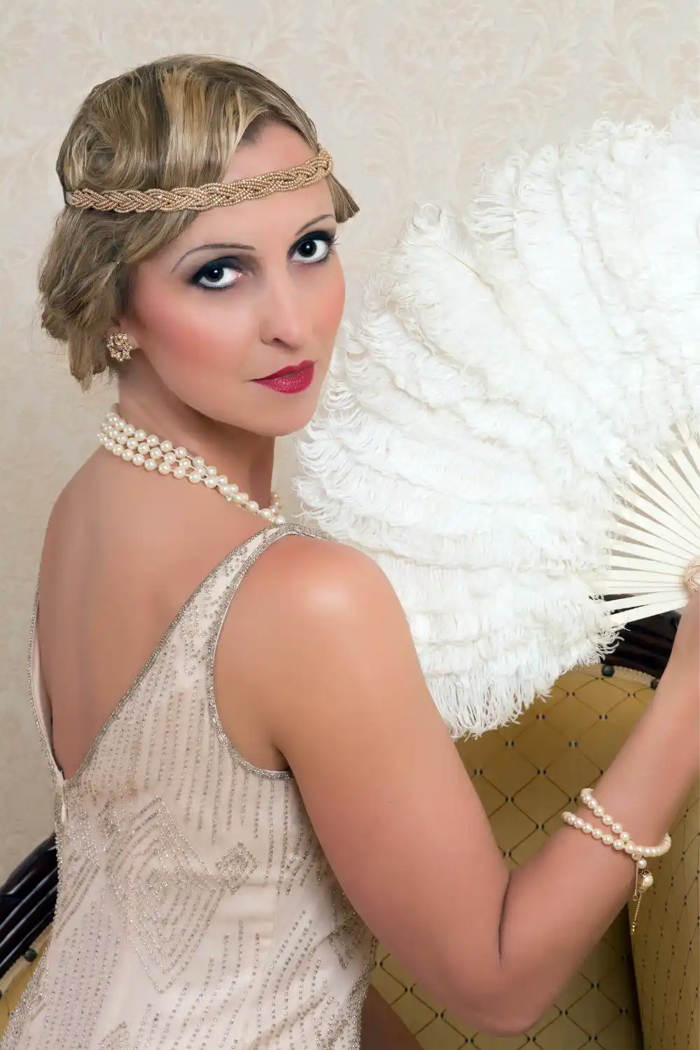 Vintage Flapper Dress and Headband