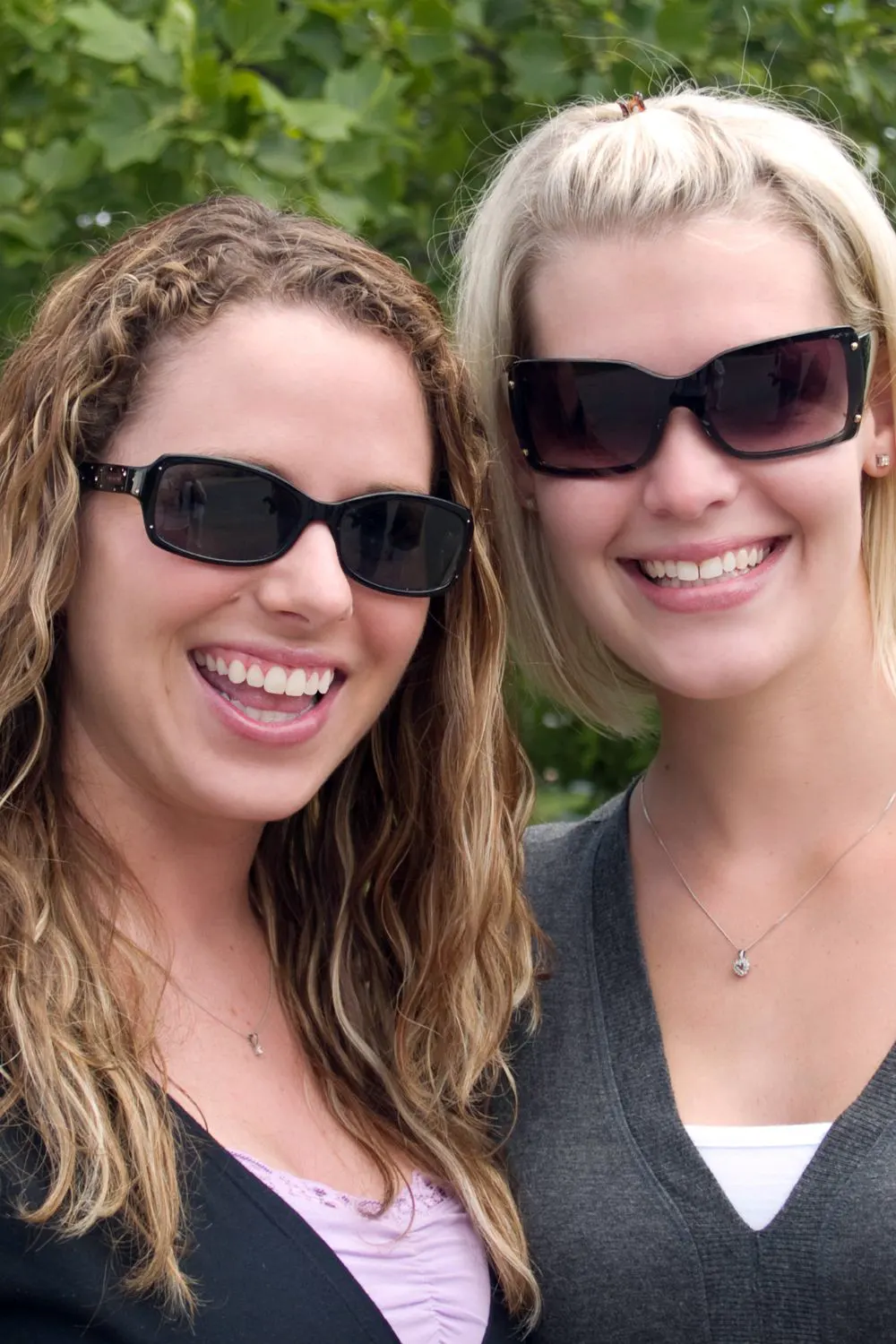 Young Women with Sunglasses